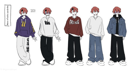 Mahiru&#39;s wardrobe